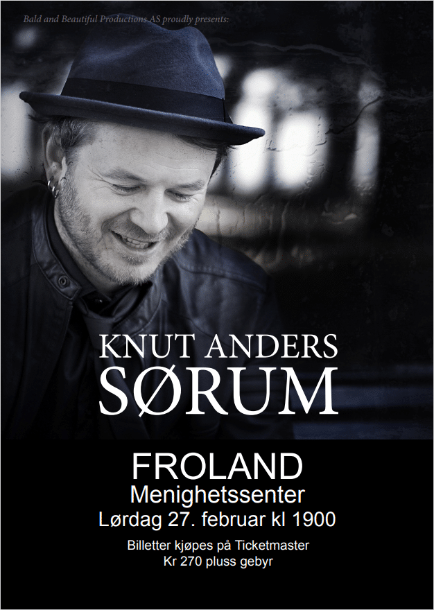 Konsert med Knut Anders Sørum 1