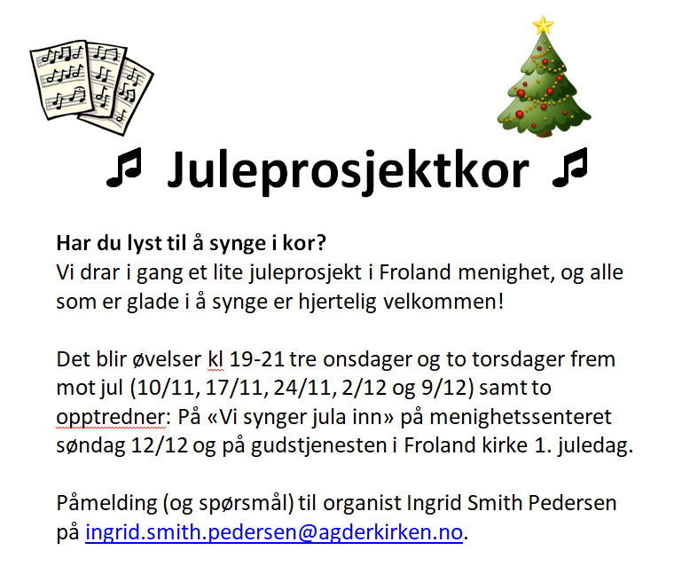 Juleprosjektkor 1